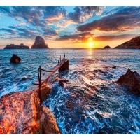 Opakowanie Mozaika diamentowa 5D - Zachód Słońca 40x30cm