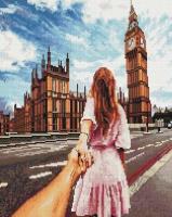 Opakowanie Mozaika diamentowa - Chodź za mną. Londyn 40x50cm