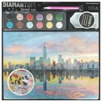 Okładka książki MOZAIKA DIAMENTOWA LEVEL UP- MIASTO 2