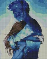 Opakowanie Mozaika diamentowa - Mój wszechświat 40x50cm