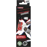 Opakowanie Multi marker biały i czarny 2szt