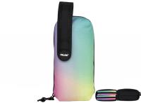 Opakowanie Multipiórnik owalny z 4 piórnikami Milan sunset czarny