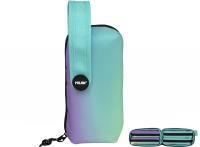 Opakowanie Multipiórnik owalny z 4 piórnikami Milan sunset zielony