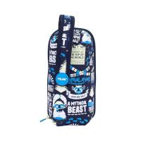 Opakowanie Multipiórnik owalny z 4 piórnikami Milan THE YETI 2 granatowy