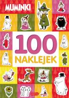Muminki. 100 naklejek. Autor:   Praca zbiorowa. SmakLiter.pl Okładka książki Muminki. 100 naklejek
