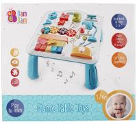 Muzyczny Stoliczek edukacyjny BamBam. Wydawca: BamBam. SmakLiter.pl Opakowanie Muzyczny Stoliczek edukacyjny BamBam