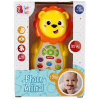 Muzyczny telefonik Lew BamBam. Wydawca: BamBam. SmakLiter.pl Opakowanie Muzyczny telefonik Lew BamBam