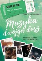 Muzyka dwojga dusz wyd. 2024. Autor: Ewelina Nawara, Justyna Leśniewicz. SmakLiter.pl Okładka książki Muzyka dwojga dusz wyd. 2024