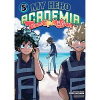 My Hero Academia – Team Up Mission tom 5. Autor: Yoko Akiyama, Horikoshi Kohei. SmakLiter.pl Okładka książki My Hero Academia – Team Up Mission tom 5