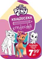 My Little Pony. Nowe pokolenie. Książeczka kredeczka. Autor: Opracowanie zbiorowe. SmakLiter.pl Okładka książki My Little Pony. Nowe pokolenie. Książeczka kredeczka
