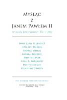 Myśląc z Janem Pawłem II. Wykłady Janopawłowe. Autor:   Praca zbiorowa. SmakLiter.pl Okładka książki Myśląc z Janem Pawłem II. Wykłady Janopawłowe