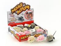 Opakowanie Mysz nakręcana kolorowa (12szt)