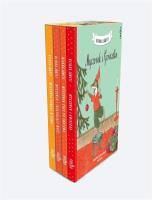 Myszonek chce po swojemu / Myszonek pomaga w domu / Myszonek i Gwiazdka / Myszonek i trzaska. Autor: Riikka Jantti. SmakLiter.pl Okładka książki Myszonek chce po swojemu / Myszonek pomaga w domu / Myszonek i Gwiazdka / Myszonek i trzaska