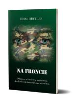 Na froncie. Autor: Debi Hirtler. SmakLiter.pl Okładka książki Na froncie