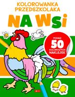 Okładka książki Na wsi. Kolorowanka przedszkolaka