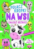 Okładka książki Na wsi. Połącz kropki, znajdź różnicę