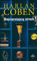 Najczarniejszy strach. Myron Bolitar. Autor: Harlan Coben. SmakLiter.pl Okładka książki Najczarniejszy strach. Myron Bolitar