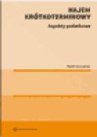 Okładka książki Najem krótkoterminowy. Aspekty podatkowe