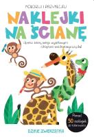 Okładka książki Najkleji na ścianę - Dzikie zwierzętka