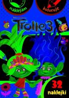 Okładka książki Naklejam i koloruję. Trolle 3 Dreamworks