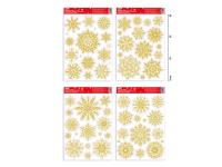 Opakowanie Naklejka BN brokat 20x30cm MIX