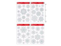 Opakowanie Naklejka BN brokat 20x30cm MIX