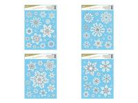 Opakowanie Naklejka BN brokat 30x42cm MIX