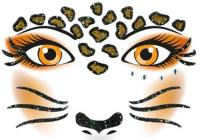 Opakowanie Naklejka Face Art Leopard