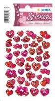 Opakowanie Naklejka Magic serca buźki