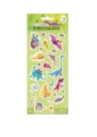 Naklejki 3D Dinosaurs. Wydawca: Dodo. SmakLiter.pl Opakowanie Naklejki 3D Dinosaurs
