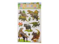 Naklejki 3D na ścianę dinozaury MIX. Wydawca: ADAR. SmakLiter.pl Opakowanie Naklejki 3D na ścianę dinozaury MIX