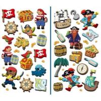 Naklejki 3D piraci MIX. Wydawca: Brewis. SmakLiter.pl Opakowanie Naklejki 3D piraci MIX