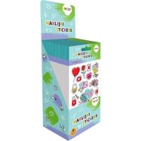 Naklejki 3D Puffy Uni (50szt) HAPPY COLOR. Wydawca: GDD. SmakLiter.pl Opakowanie Naklejki 3D Puffy Uni (50szt) HAPPY COLOR