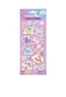 Naklejki 3D Unicorns. Wydawca: Dodo. SmakLiter.pl Opakowanie Naklejki 3D Unicorns