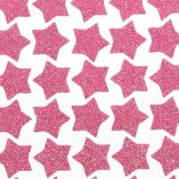 Opakowanie Naklejki brokatowe z pianki różowe