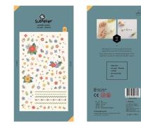 Opakowanie Naklejki Deco Kwiaty