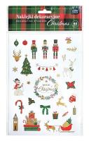 Opakowanie Naklejki dekoracyjne Christmas 60szt