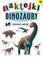Naklejki. Dinozaury. Autor:   Praca zbiorowa. SmakLiter.pl Okładka książki Naklejki. Dinozaury