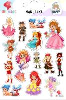 Naklejki dla dzieci Księżniczki i królewny. Wydawca: All4Kids. SmakLiter.pl Opakowanie Naklejki dla dzieci Księżniczki i królewny