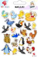Naklejki dla dzieci Ptaki. Wydawca: All4Kids. SmakLiter.pl Opakowanie Naklejki dla dzieci Ptaki