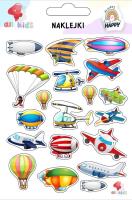 Naklejki dla dzieci Samoloty 2. Wydawca: All4Kids. SmakLiter.pl Opakowanie Naklejki dla dzieci Samoloty 2