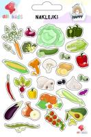 Naklejki dla dzieci Warzywa. Wydawca: All4Kids. SmakLiter.pl Opakowanie Naklejki dla dzieci Warzywa