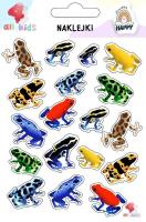 Naklejki dla dzieci Żaby. Wydawca: All4Kids. SmakLiter.pl Opakowanie Naklejki dla dzieci Żaby