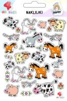 Naklejki dla dzieci Zwierzęta 2. Wydawca: All4Kids. SmakLiter.pl Opakowanie Naklejki dla dzieci Zwierzęta 2