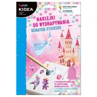 Opakowanie Naklejki do wydrapywania Magiczny Świat KIDEA