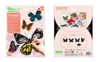 Naklejki do wydrapywania - Motyle. Wydawca: AVENIR. SmakLiter.pl Opakowanie Naklejki do wydrapywania - Motyle