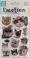 Opakowanie Naklejki Emotions Koty