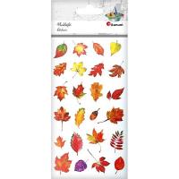 Opakowanie Naklejki foliowe jesienne liście 24szt.