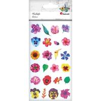 Opakowanie Naklejki foliowe kwiaty 24szt.