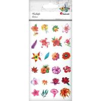 Opakowanie Naklejki foliowe kwiaty 24szt.